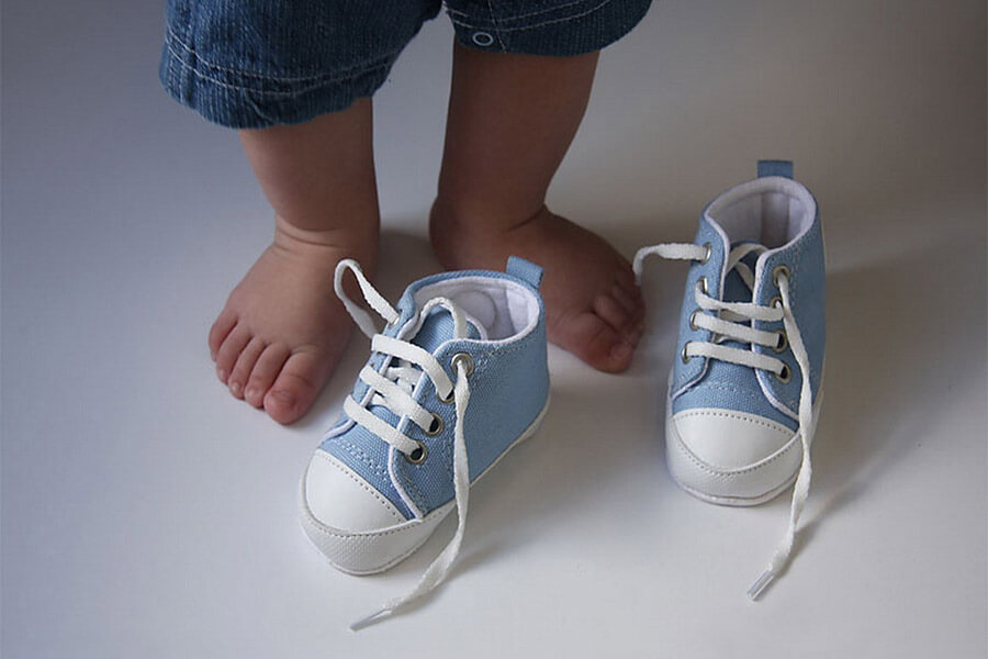 Пример детской обуви